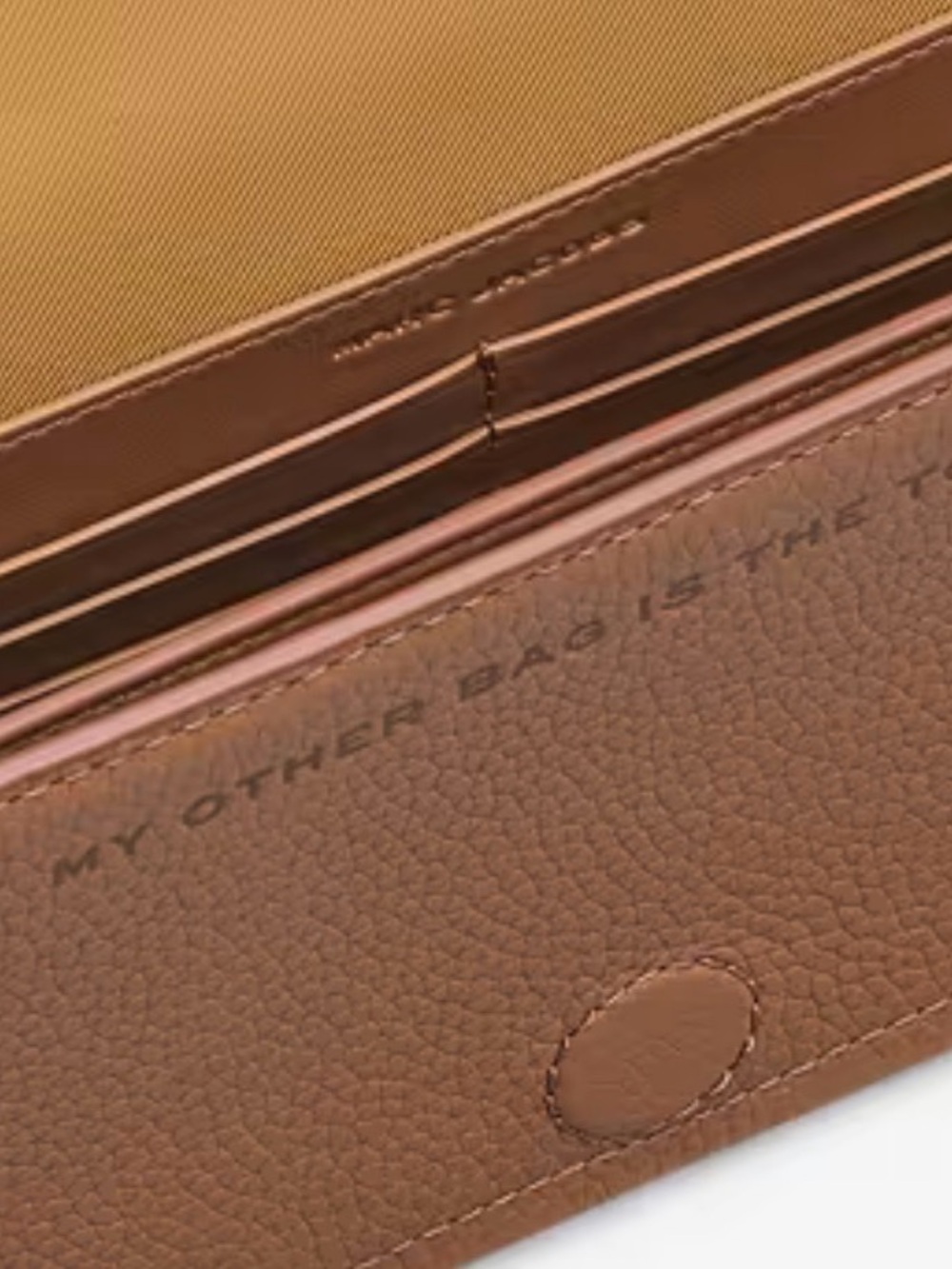 Marc Jacobs Mini Bag in Cognac Brown with Gold Hardware - Picture 4 of 5